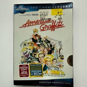 American Graffiti DVD 100th‎ Anniversary Edition W/Flawed Slipcover New Sealed